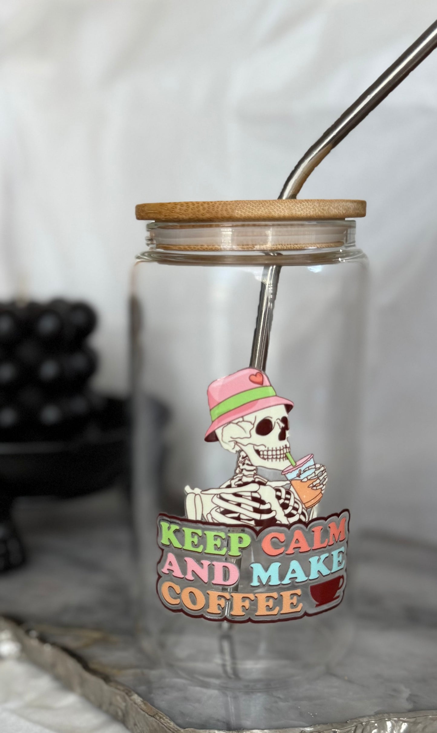 ☕ "Keep Calm & Make Coffee" – Limited Edition Tumbler ☕