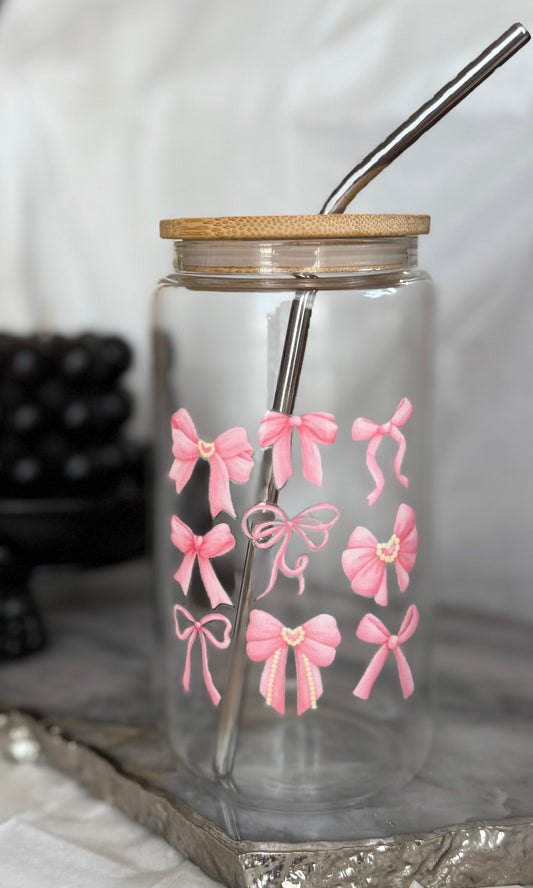 🎀 "Pretty in Pink" – Limited Edition Bow Tumbler 🎀