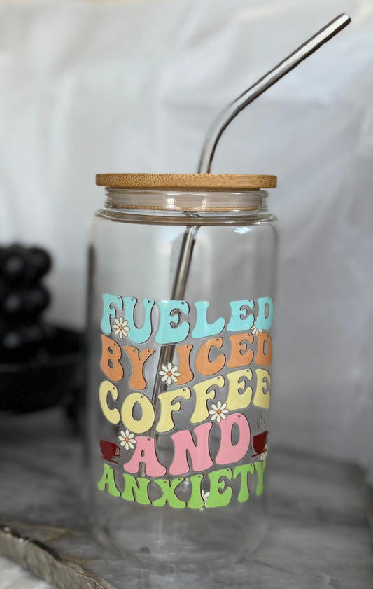 ☕ "Fueled by Iced Coffee & Chaos" – Your Daily Mood in a Cup ☕✨
