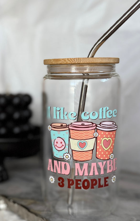 ☕ "I Like Coffee… and Maybe 3 People" – Limited Edition Tumbler ☕